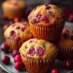 Fresh Cranberry Orange Muffins First Image