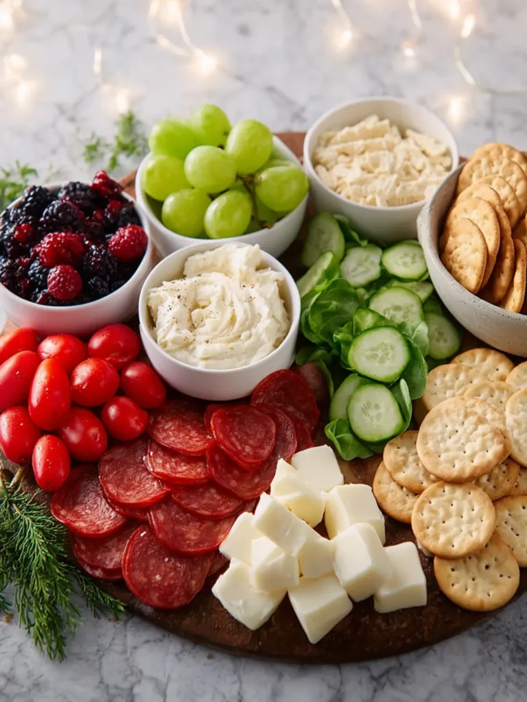 Holiday Santa Snack Board First Image