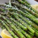 Frozen Parmesan Asparagus in Air Fryer First Image