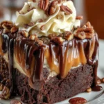 Chocolate Turtle Cake – Rich Chocolate, Caramel & Pecan Dessert First Image