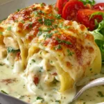 Chicken Alfredo Lasanga Roll Ups First Image