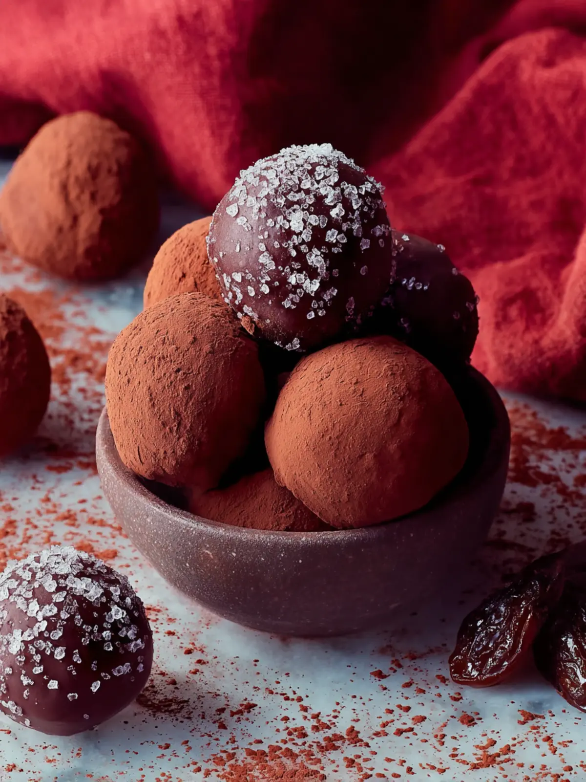Decadent Easy Cocoa Date Truffles First Image