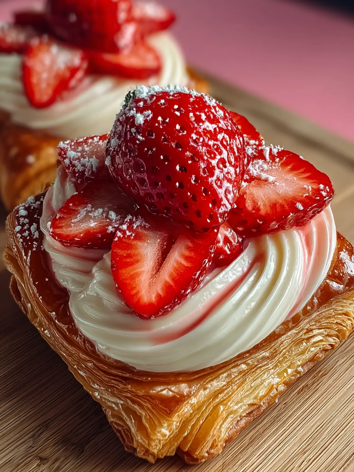 Strawberry Cream Cheese Danish First Image