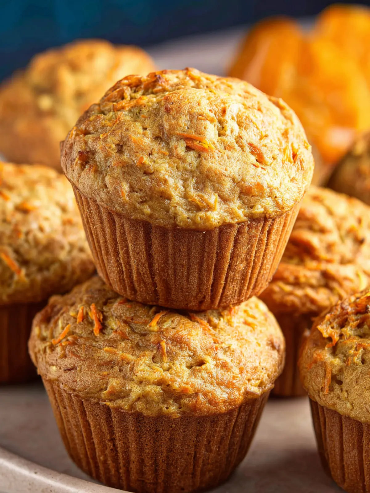 Carrot Banana Muffins First Image