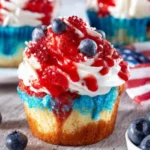 4th of July Cupcakes First Image