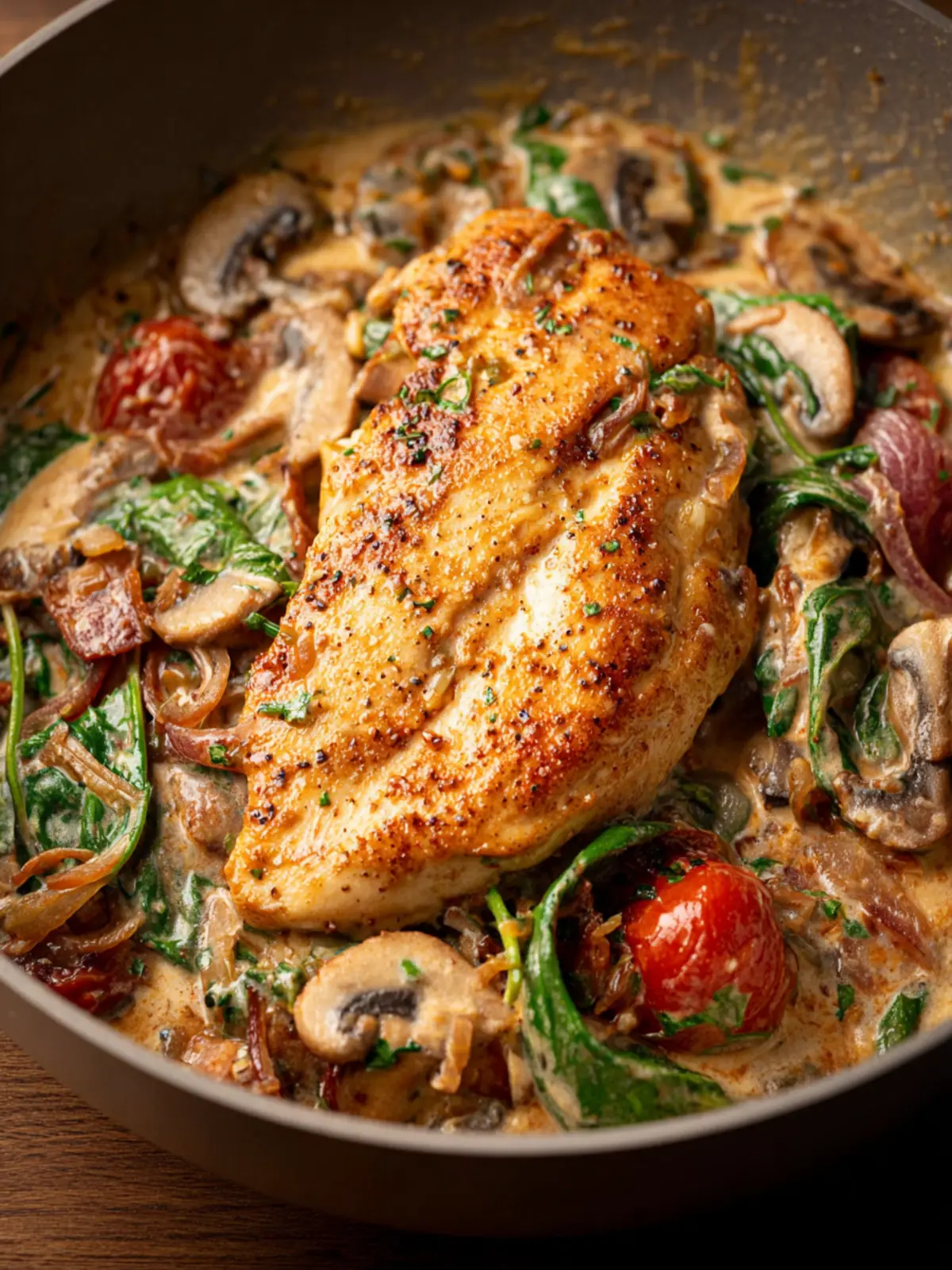 Dairy-Free Tuscan Chicken First Image