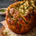 Sourdough Discard Garlic Pull Apart Bread First Image