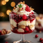 Irresistible Holiday Dessert Trifle in Glass Recipe First Image