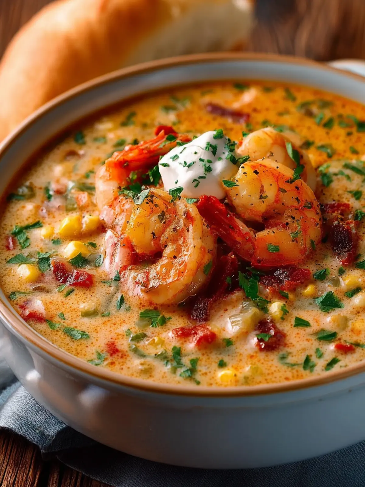 The Best Creamy Seafood and Shrimp ChiliThe Best Creamy Seafood and Shrimp ChiliThe Best Creamy Seafood and Shrimp Chili First Image