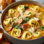 Chicken Tortellini Soup First Image