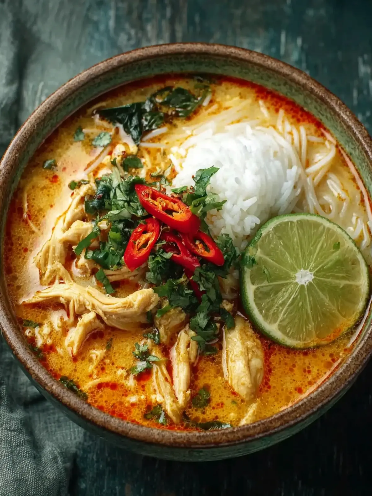 Thai Chicken Curry Soup First Image