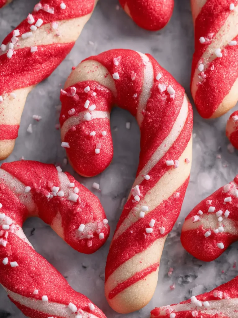 Candy Cane Cookies – vintage recipe First Image
