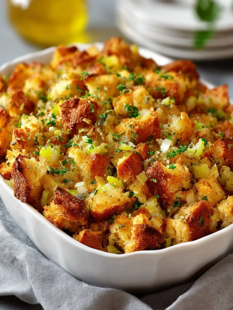 Grandma’s Thanksgiving Stuffing Recipe First Image