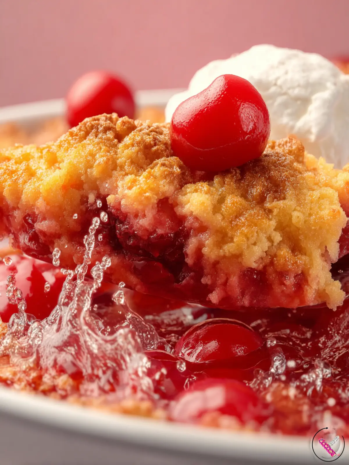 7Up Cherry Dump Cake First Image
