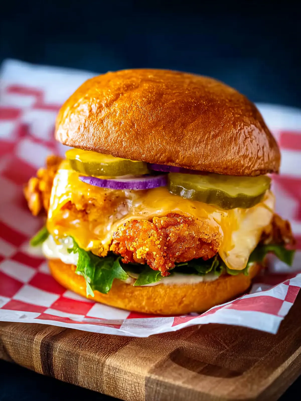 Air Fryer Chicken Sandwich (Chick-fil-A Copycat) First Image