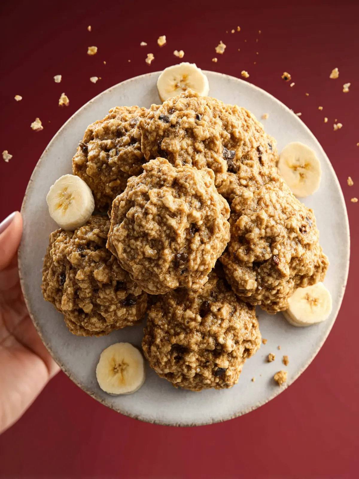 Banana Oatmeal Cookies First Image