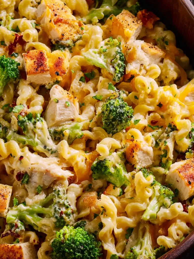 Chicken Brocoli Pasta Casserole First Image