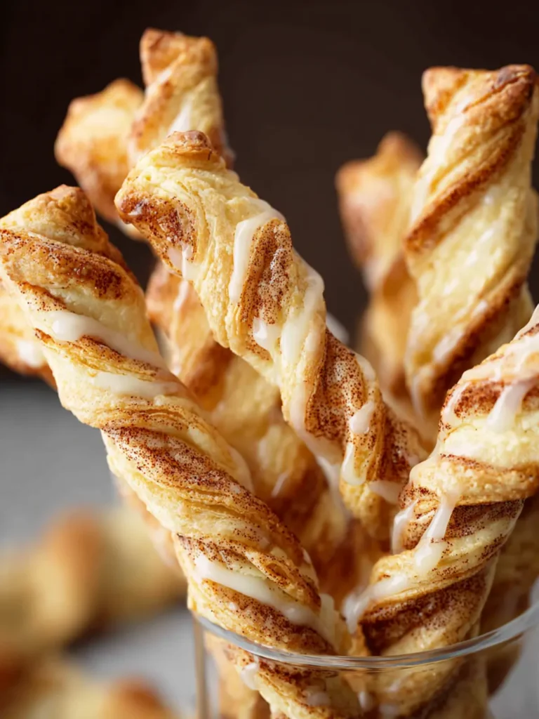Cinnamon Twists with Puff Pastry First Image