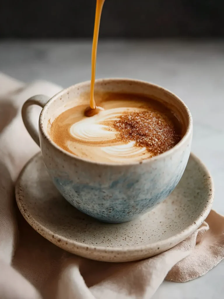 Easy Hot Maple Brown Butter Latte First Image