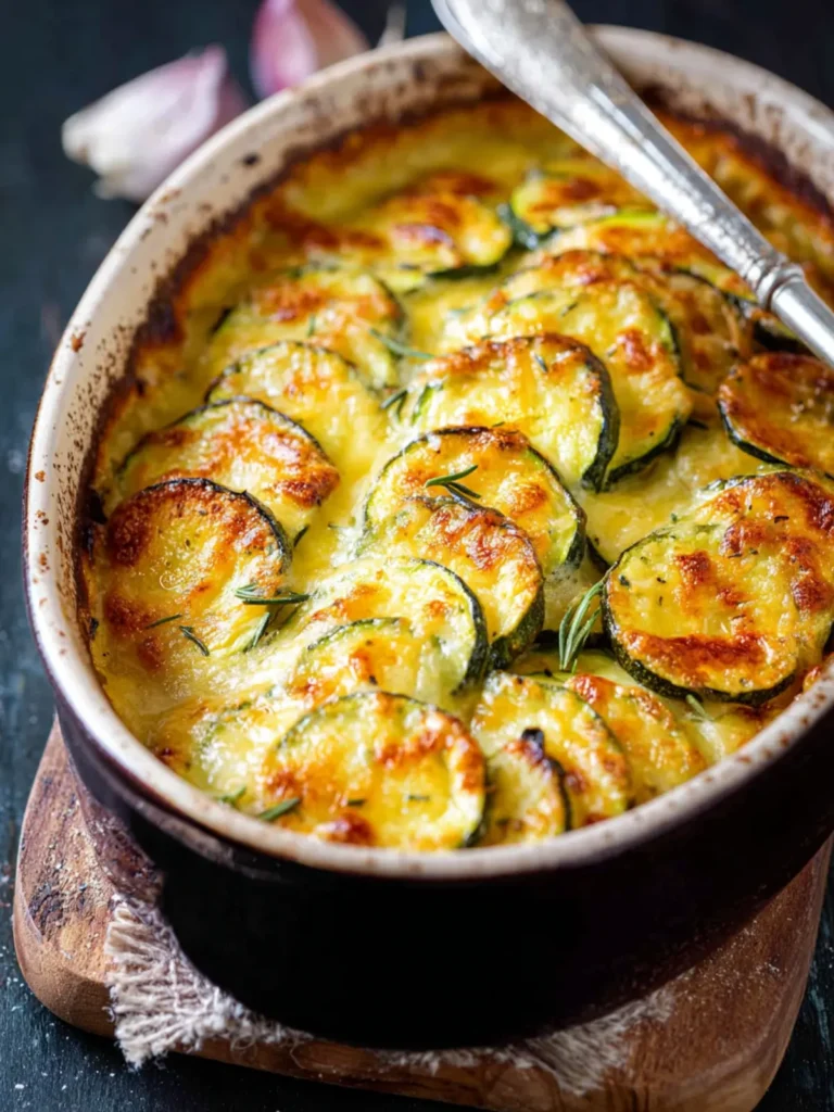 Easy Zucchini Au Gratin First Image