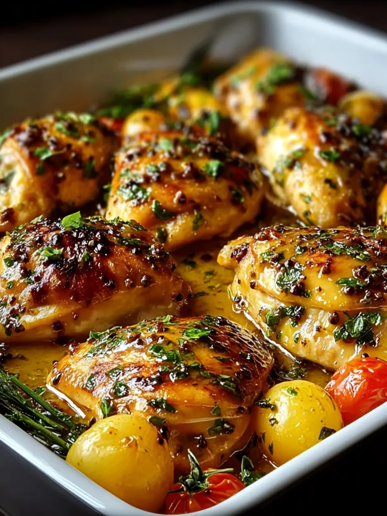 Honey Mustard Chicken Bake Recipe First Image