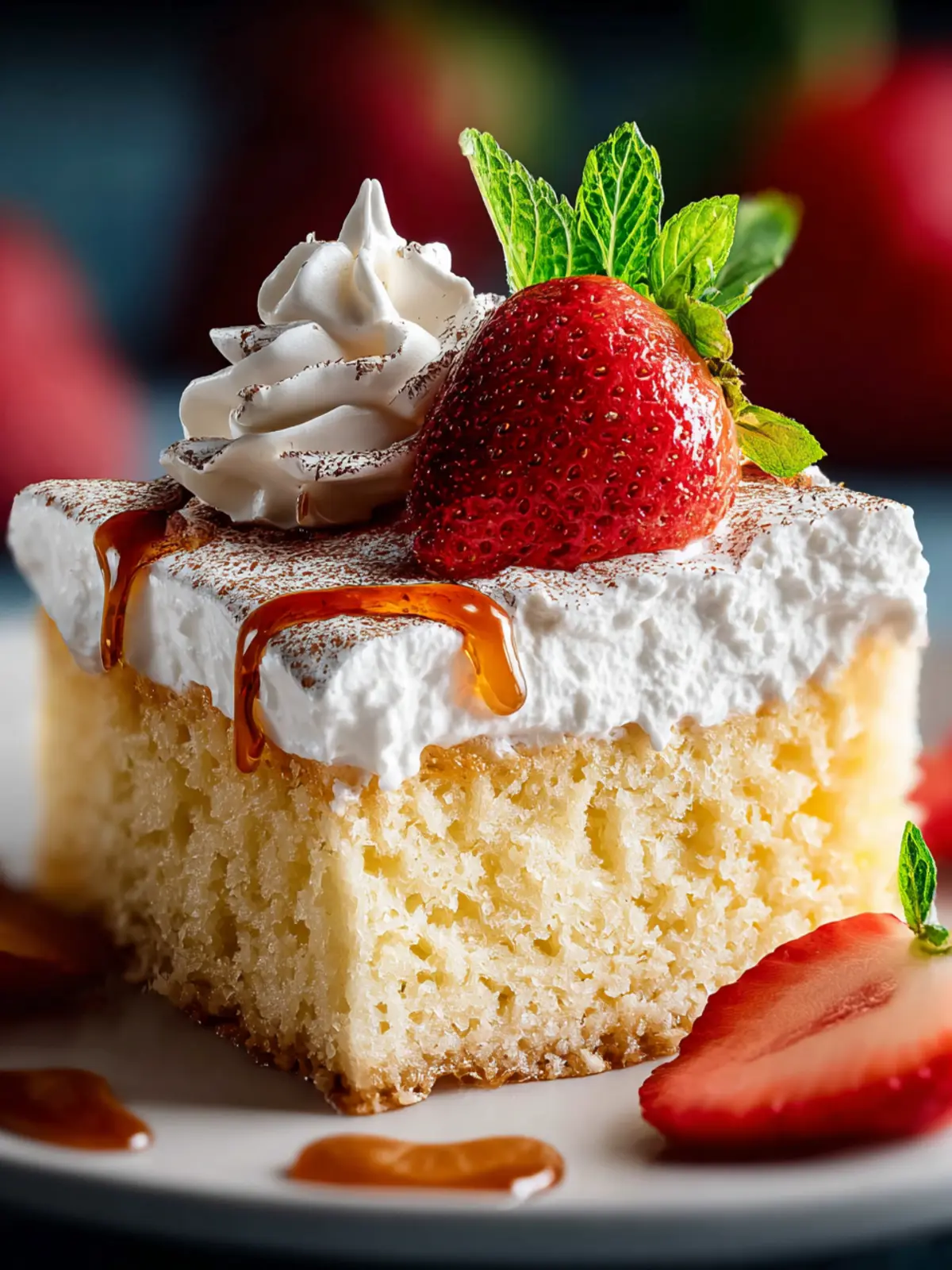 Irresistible Tres Leches Cake: A Creamy Delight Recipe First Image