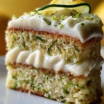 Lemon Zucchini Cake with Cream Cheese Frosting First Image
