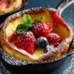 Mini Dutch Baby Pancakes First Image