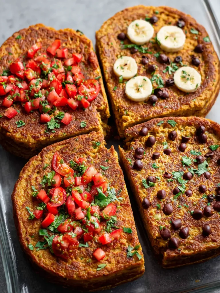 Sheet Pan Red Lentil Protein Pancakes First Image