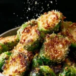 Crispy Parmesan-Crusted Roasted Brussels Sprouts First Image