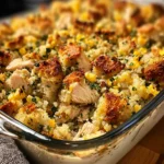 Comforting Chicken and Stuffing Casserole Recipe First Image