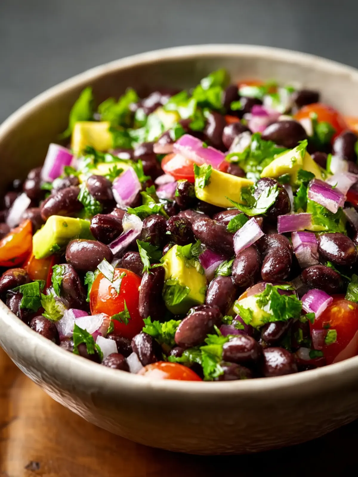 Black Bean Salad Recipe First Image