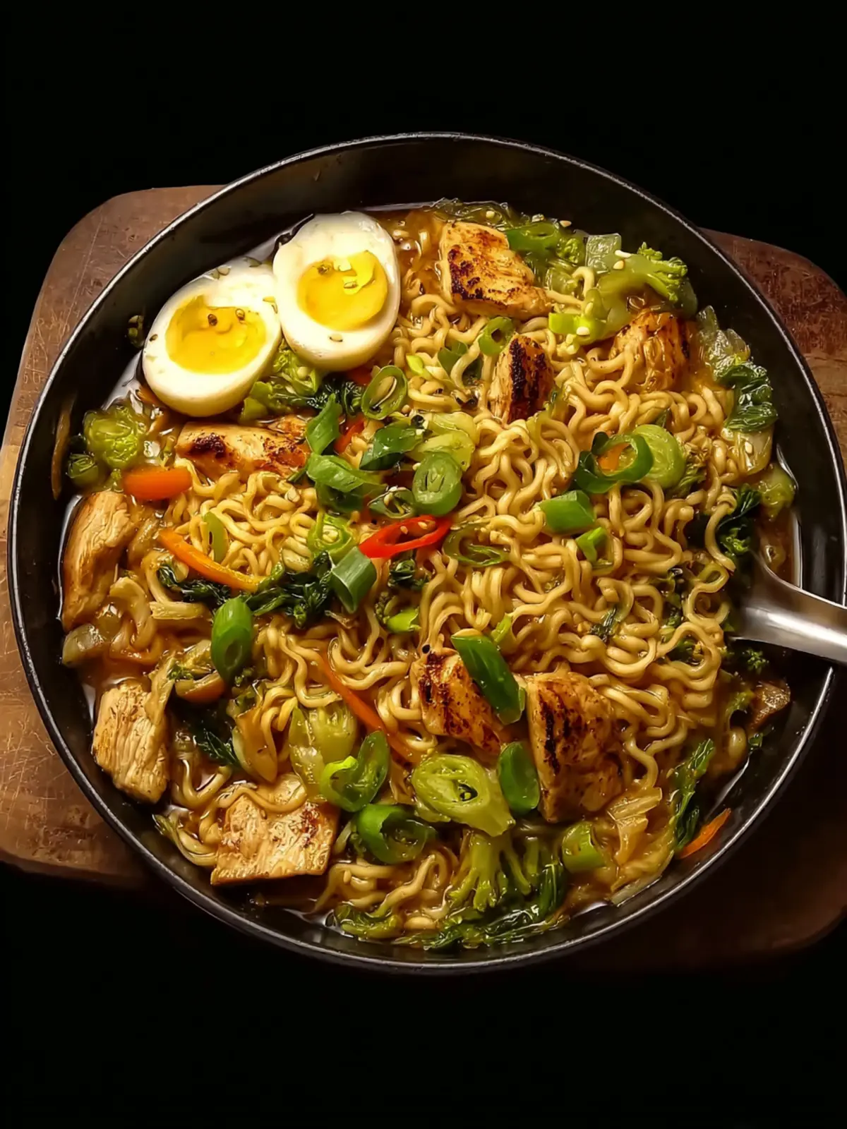Chicken Ramen Stir Fry First Image