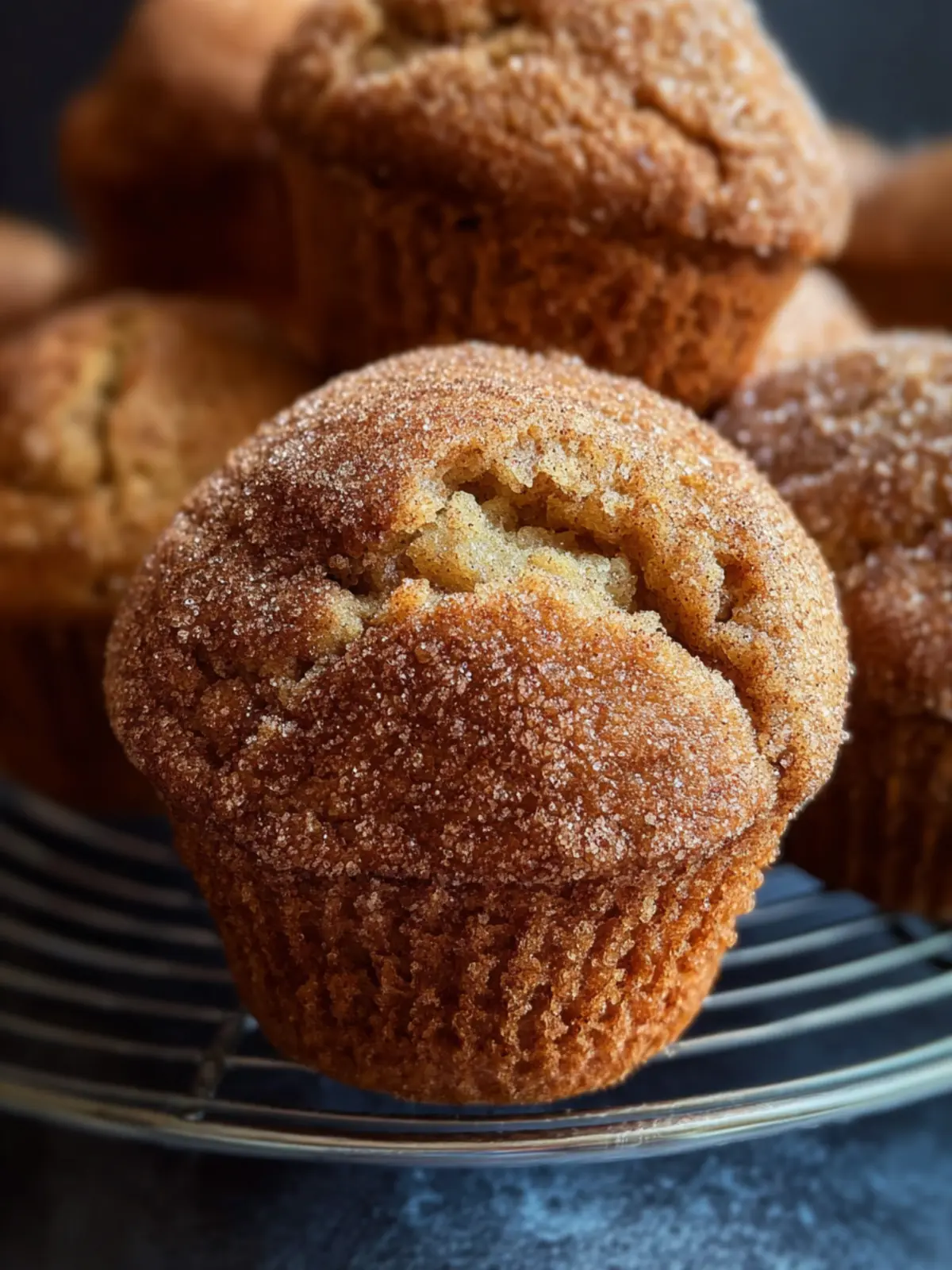 Cinnamon Applesauce Muffins First Image