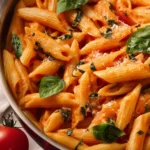 Creamy Tomato Basil Pasta First Image