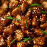 Honey Garlic Chicken Bites First Image