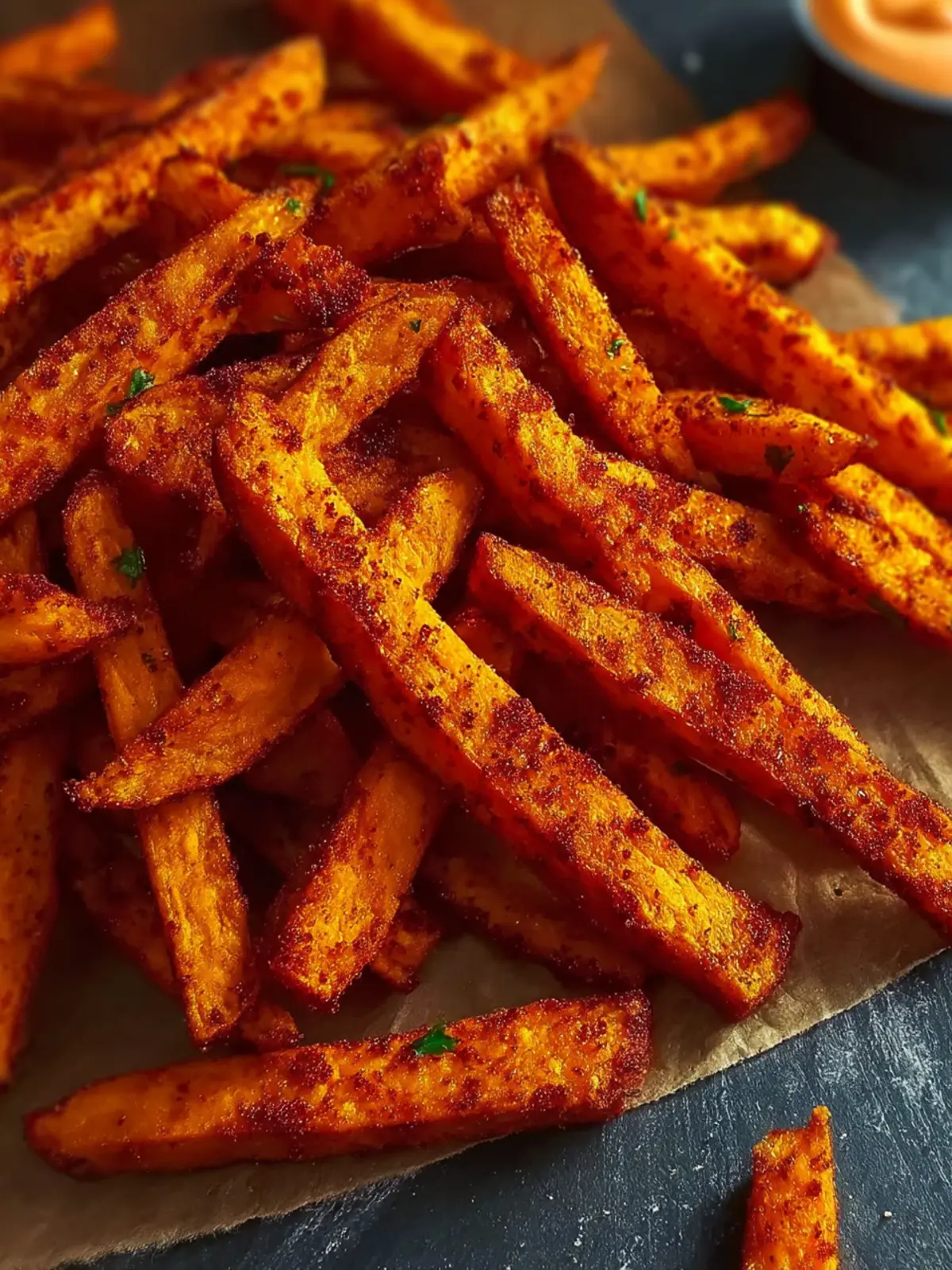Oven Baked Sweet Potato Fries First Image