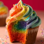 Rainbow Cupcakes First Image