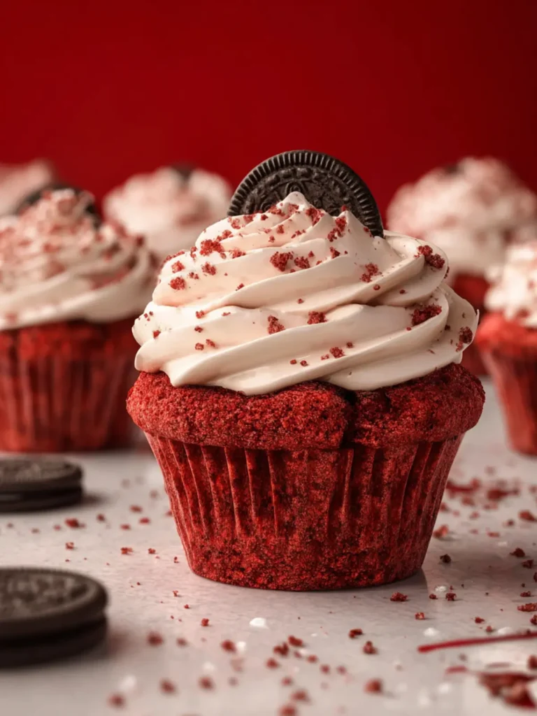 Red Velvet Cupcakes First Image