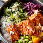 Teriyaki Salmon Bowls First Image