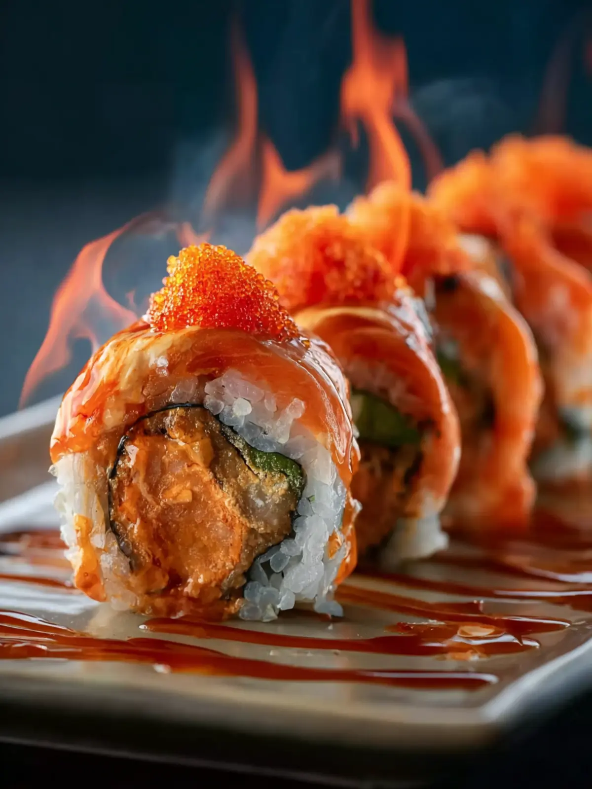 Volcano Roll: A Fiery Sushi Favorite with a Comforting Twist First Image