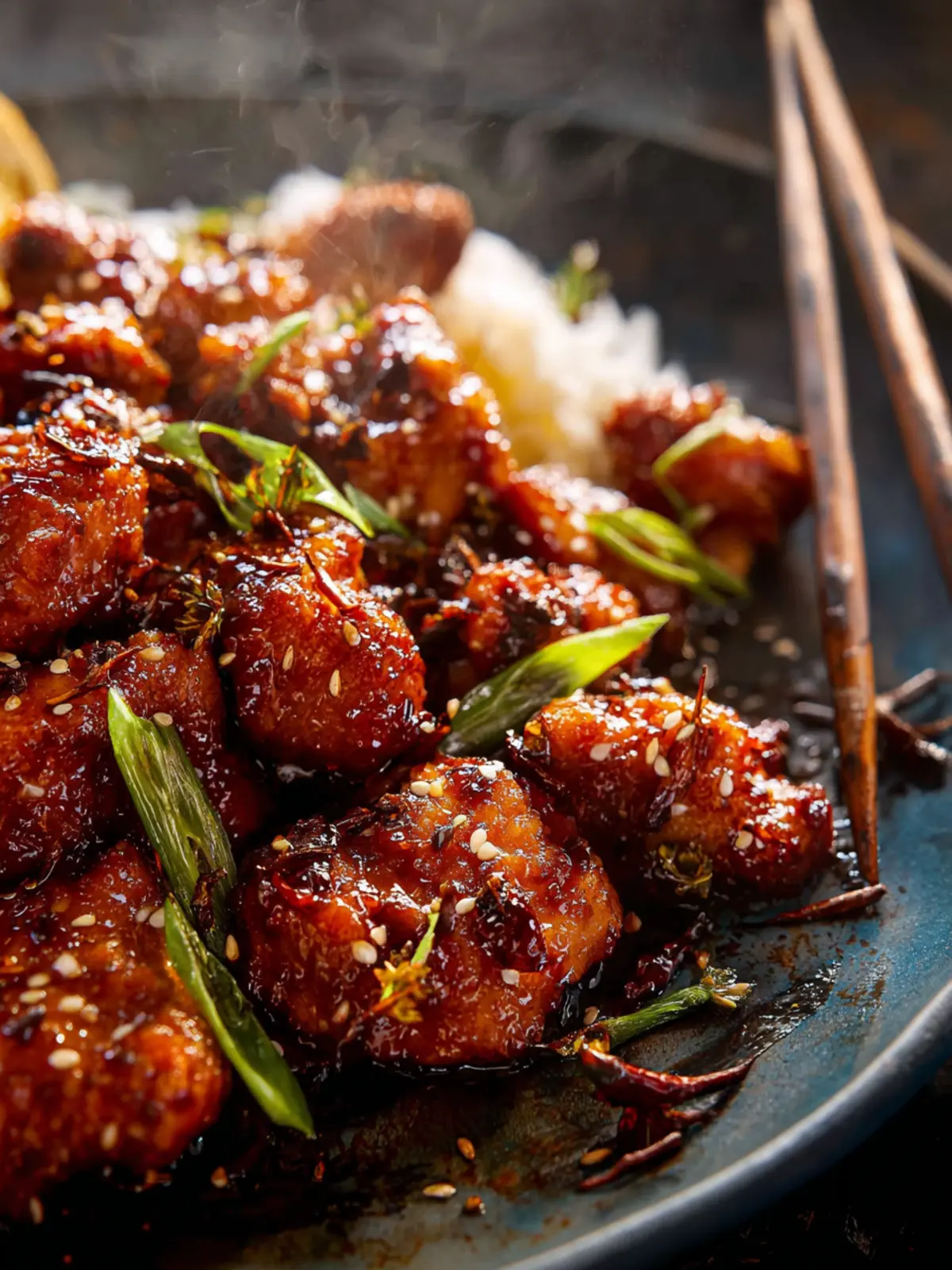 30 Minute Honey Garlic Chicken. First Image