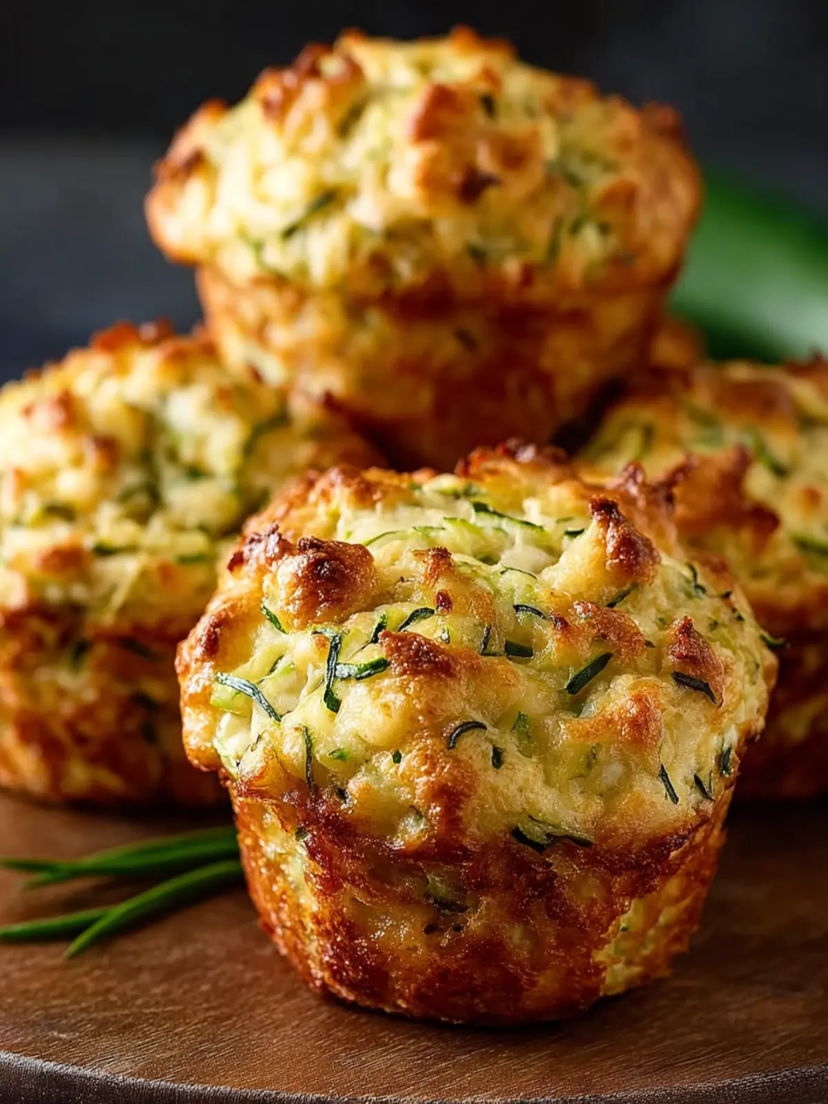 Chicken, Cheese, and Zucchini Muffins | Easy Savory Snack First Image