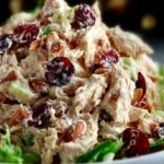Cranberry Almond Chicken Salad Recipe First Image
