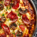 Crustless Pizza First Image