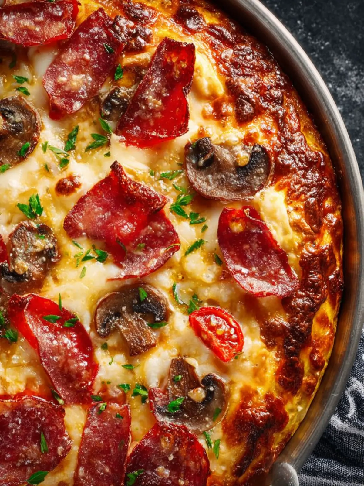 Crustless Pizza First Image