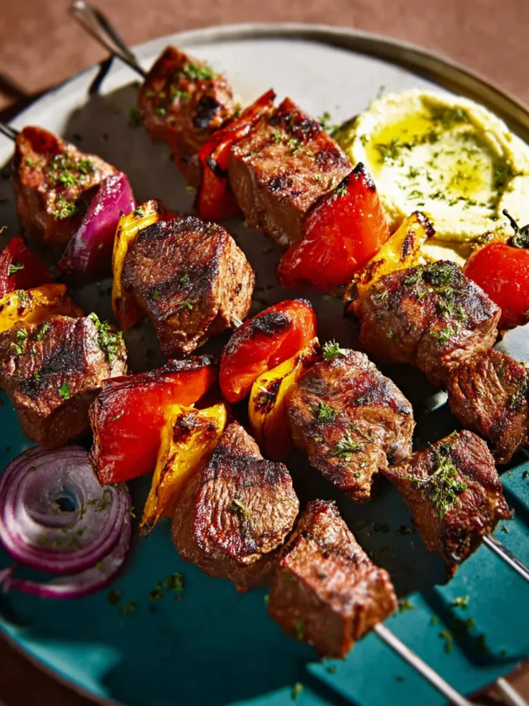 Juiciest Grilled Lamb Kabobs Recipe First Image