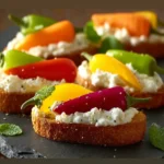 Mini ‘Carrot’ Peppers: A Fun & Easy Cream Cheese Appetizer First Image