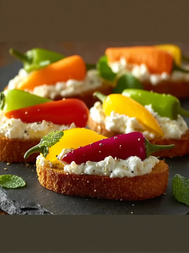 Mini ‘Carrot’ Peppers: A Fun & Easy Cream Cheese Appetizer First Image