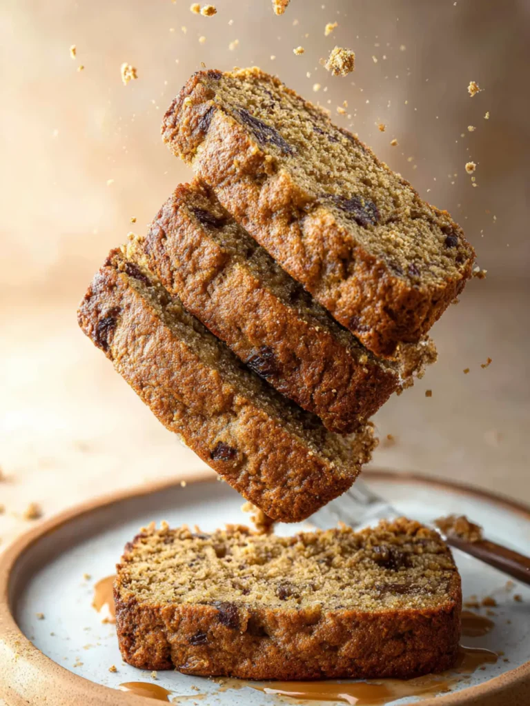 Oat Flour Banana Bread First Image